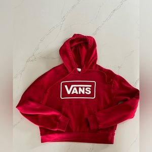 Women’s VANS crop sweater small